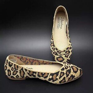 Skechers Cleo Claw-Some Ballet 44886 Stretch Flats Women's Size 7.5